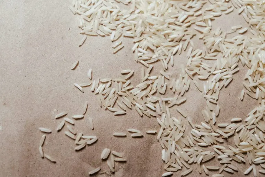 Image of rice grains