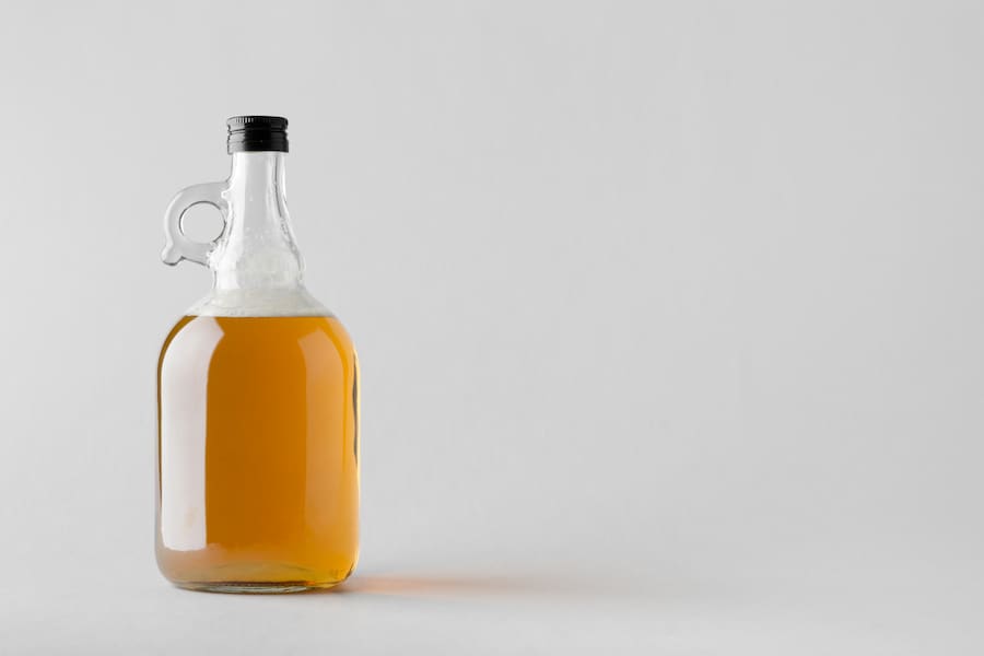 An image of a growler bottle