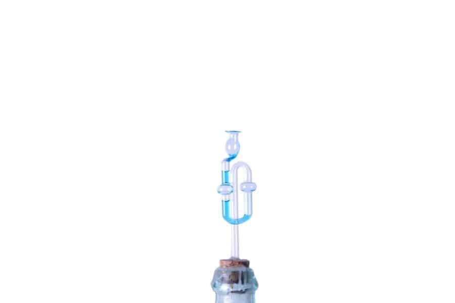 An image of an airlock on a white background