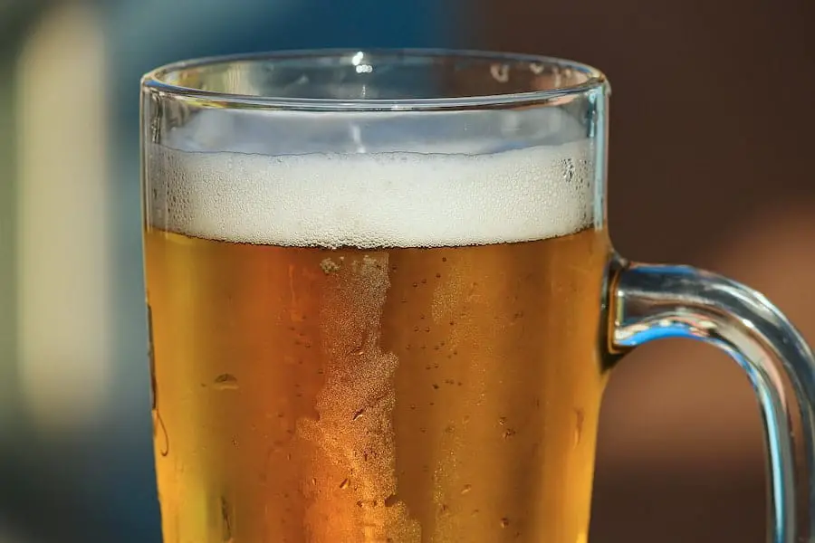 An image of cold beer