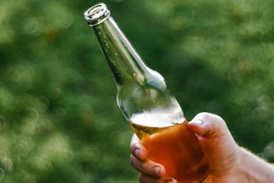 An image of a bottle of beer