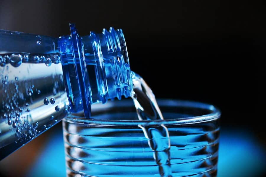 An image of bottled water