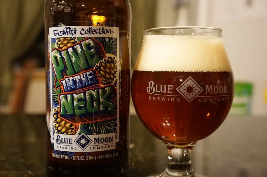 An image of Blue moon beer